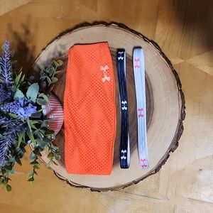 Under Armour headbands.